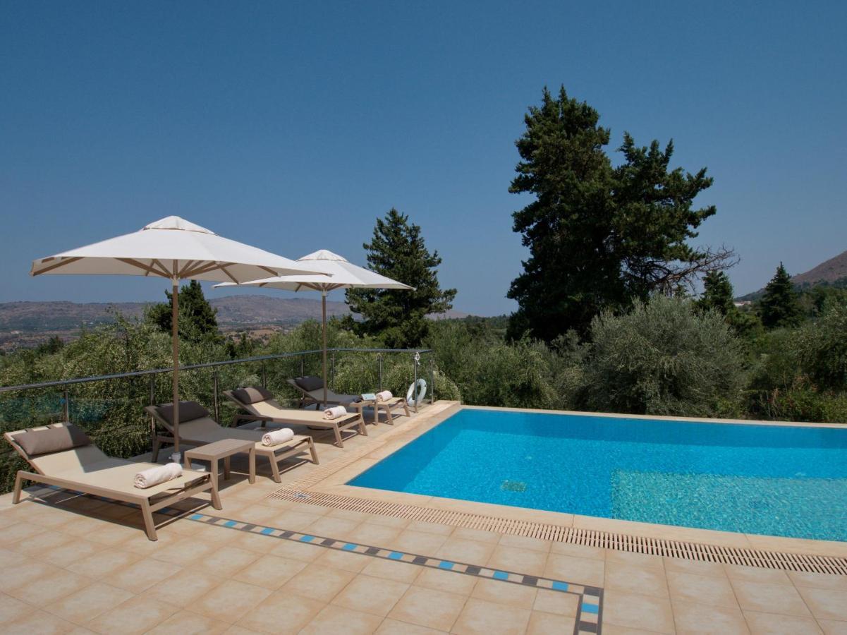 Villa Olivia With Pool Vrises Crete Alikampos Eksteriør bilde