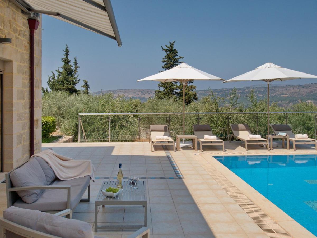 Villa Olivia With Pool Vrises Crete Alikampos Eksteriør bilde