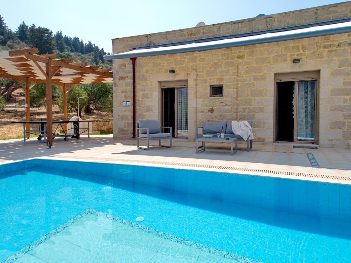 Villa Olivia With Pool Vrises Crete Alikampos Eksteriør bilde