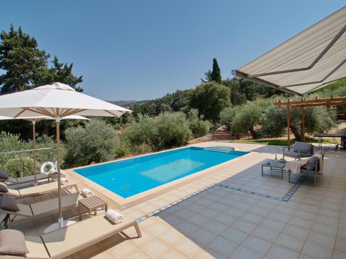 Villa Olivia With Pool Vrises Crete Alikampos Eksteriør bilde